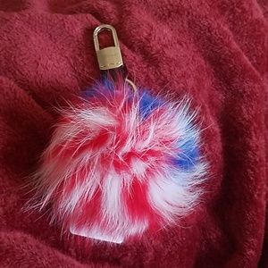 NWT Gorski Fox fur keychain